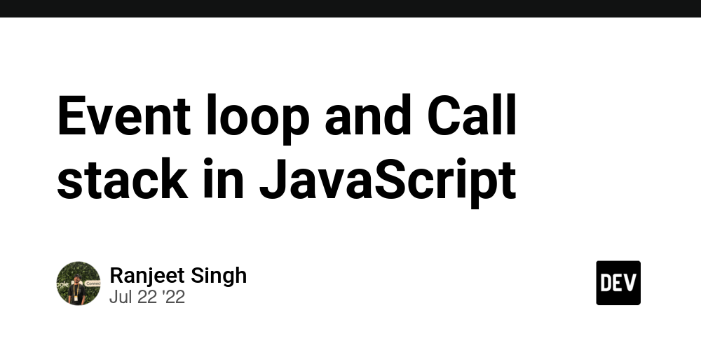 Event loop and Call stack in JavaScript