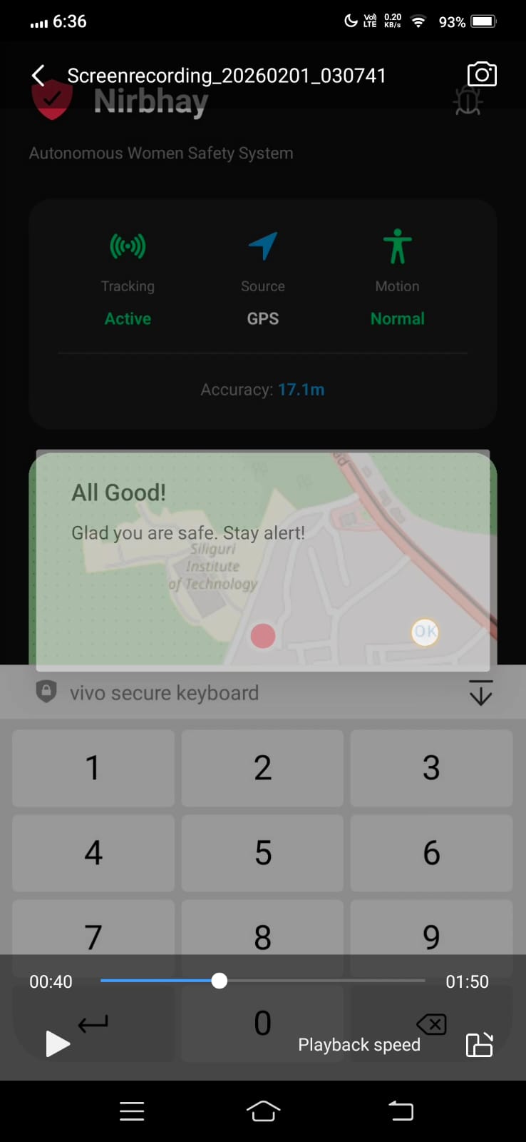 NIRBHAY — Autonomous Travel Safety & Emergency Alert System