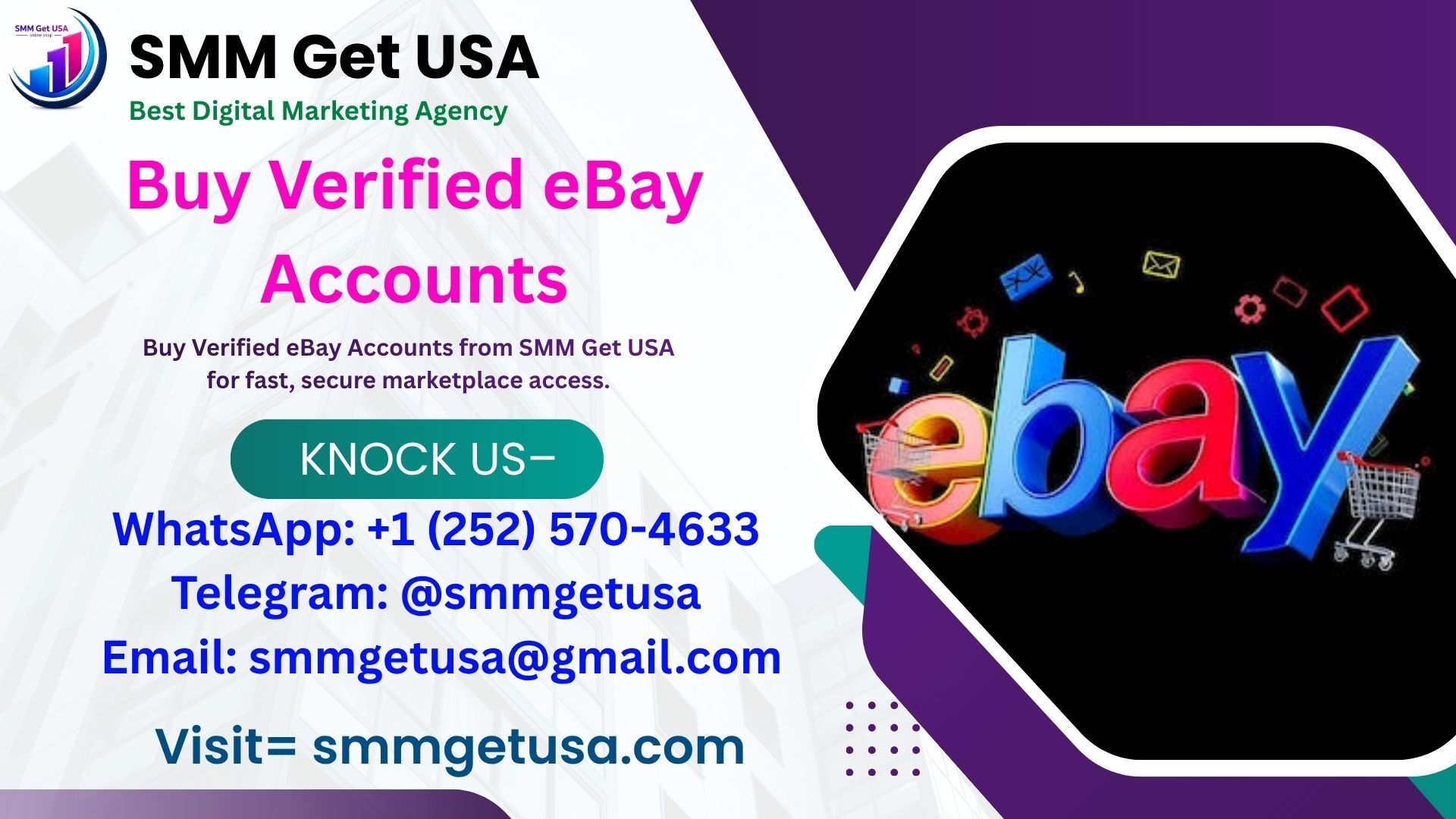 eBay Accounts Online – Verified Marketplace Accounts for Professional Ecommerce Sellers eBay Accounts Online – Verified Marketplace Accounts for Professional Ecommerce Sellers
