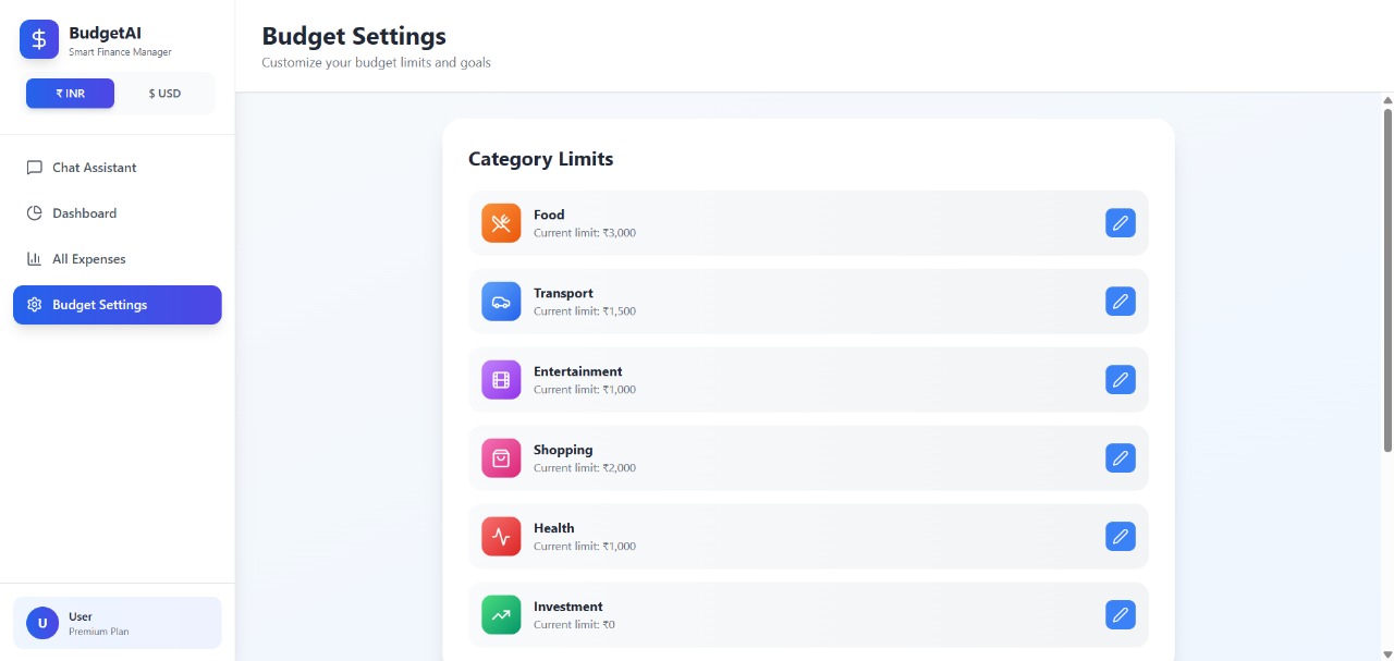 Bug Busters - Conversational Budget Manager
