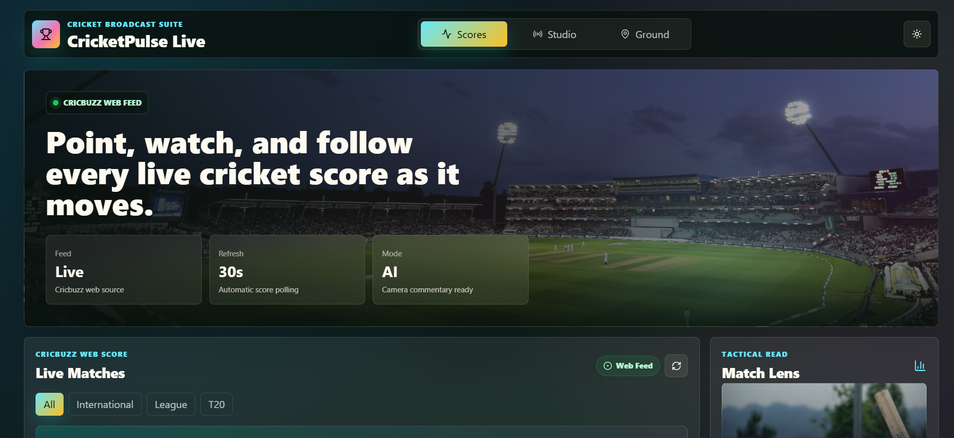 CricketPulse Live