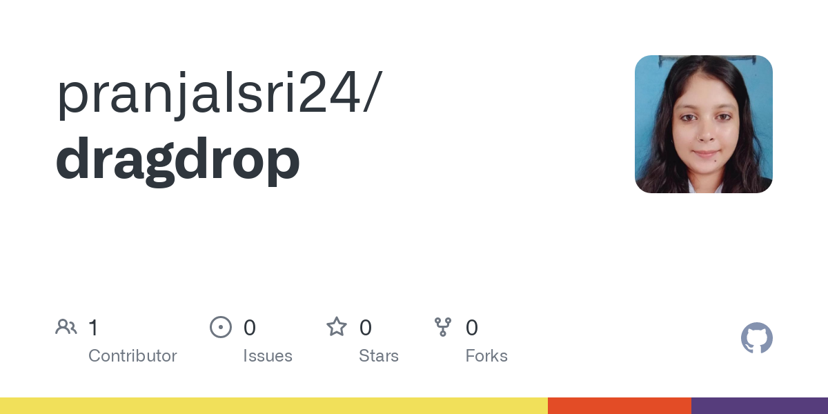 GitHub - pranjalsri24/dragdrop