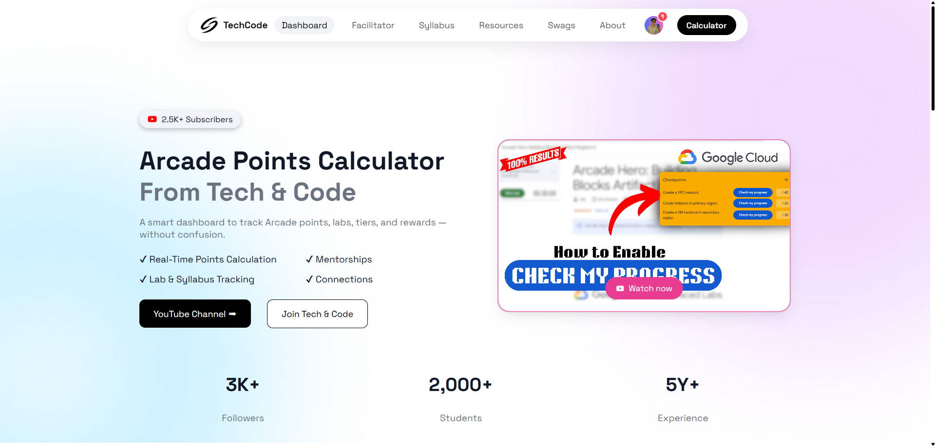 Google Cloud Arcade Points Calculator Tool | Arcade Facilitator Program | Arcade Points Calci
