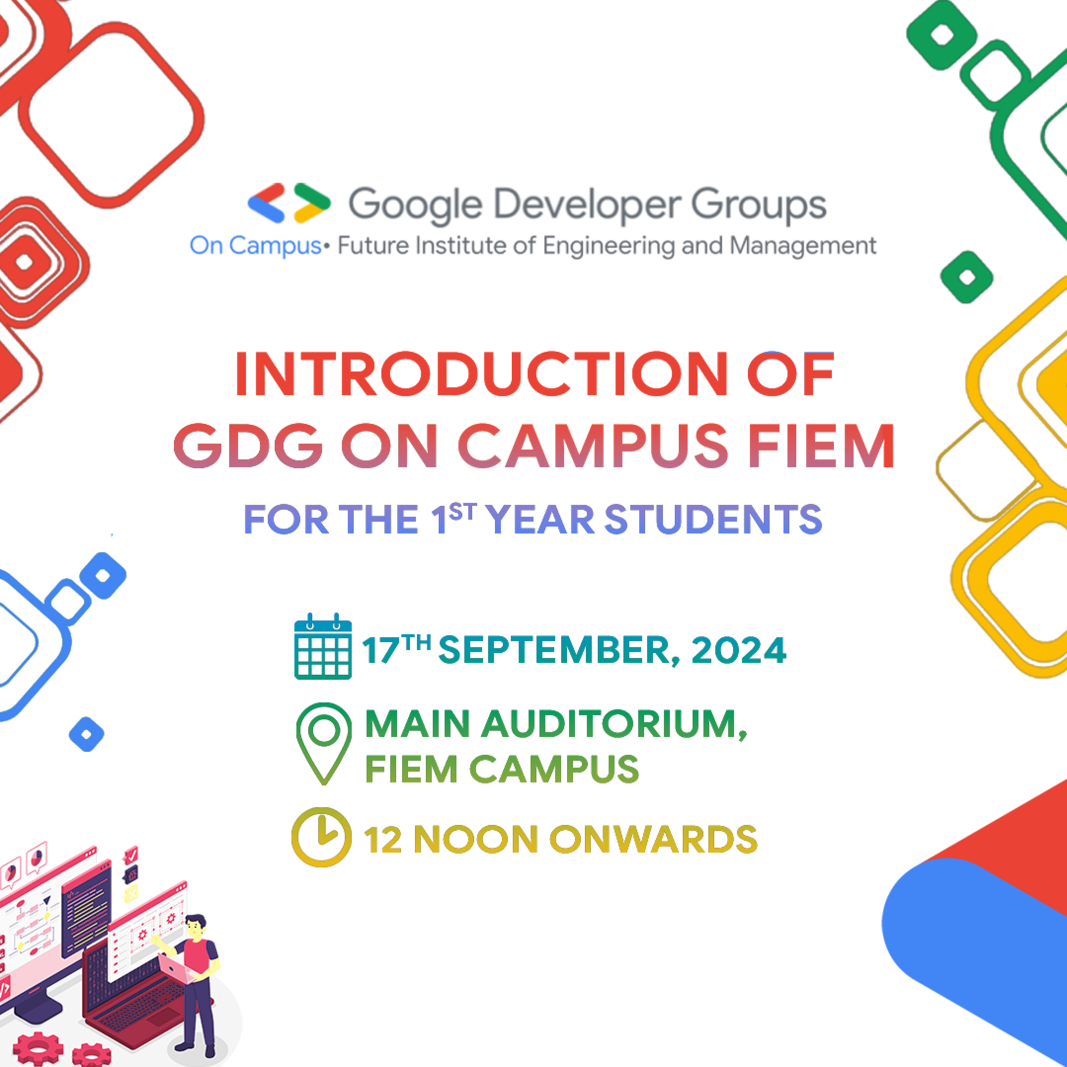 Introduction to GDG On Campus for 1st Year Students | Google Developer Groups