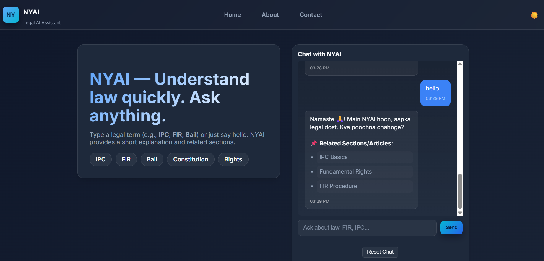NYAI - Legal Advisor (Prototype)