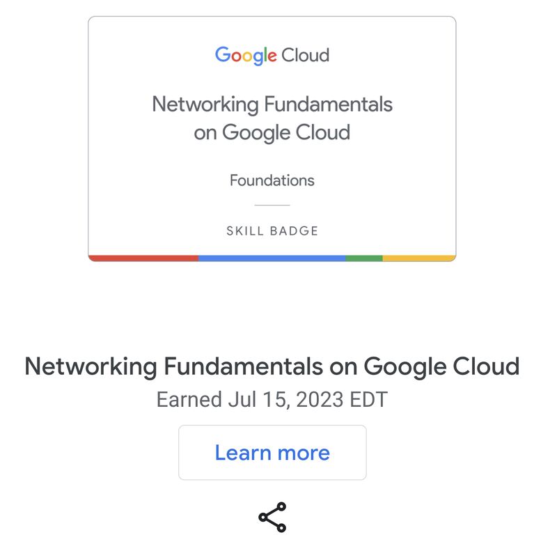 Digvijay Singh on LinkedIn: #networking #googlecloudskillsboost