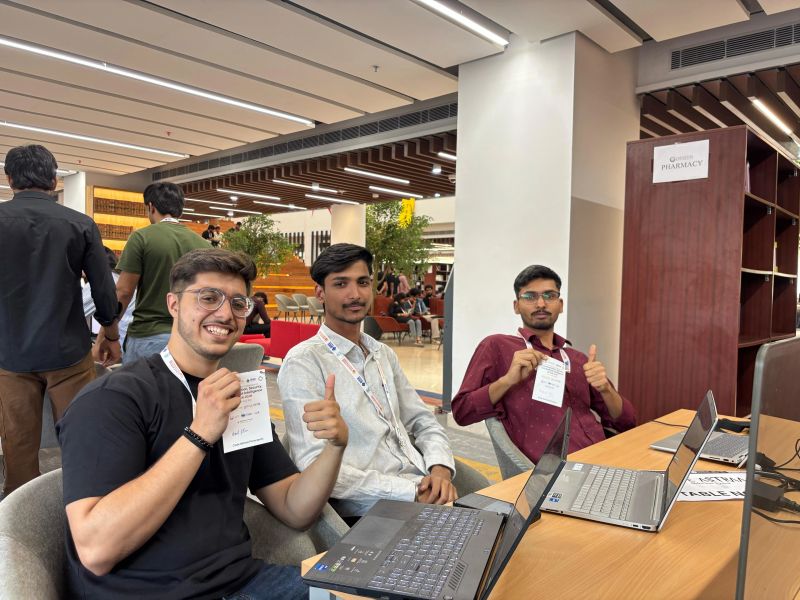 #codeastra #ecomedx #healthcareinnovation #ai #healthtech #hackathon #teamwork #futureofhealthcare #leadership #innovation | Areeb khan