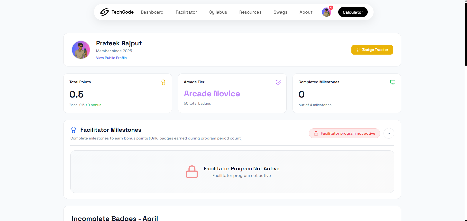 Google Cloud Arcade Points Calculator Tool | Arcade Facilitator Program | Arcade Points Calci