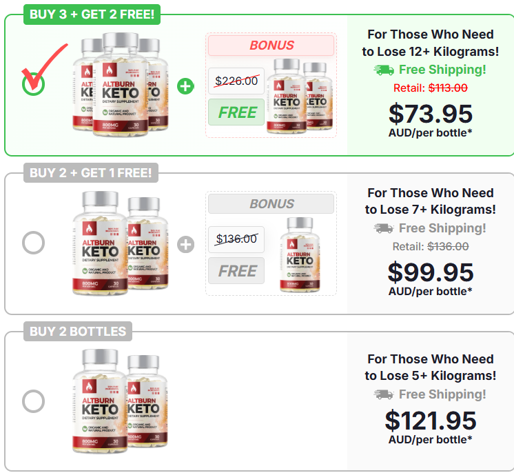 AltBurn Keto Capsules Australia: Natural Ingredients to Curb Cravings and Lose Weight AltBurn Keto Capsules Australia: Natural Ingredients to Curb Cravings and Lose Weight