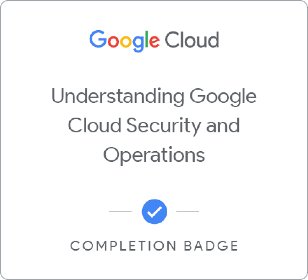 Understanding Google Cloud Security and Operations