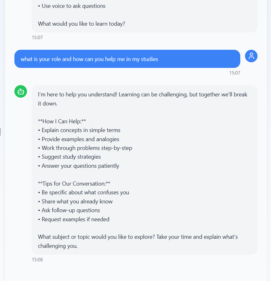 AI Tutor Chatbot