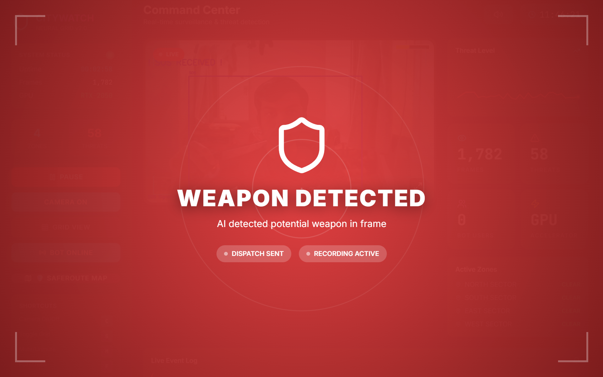 CityWatch - AI Urban Safety Platform