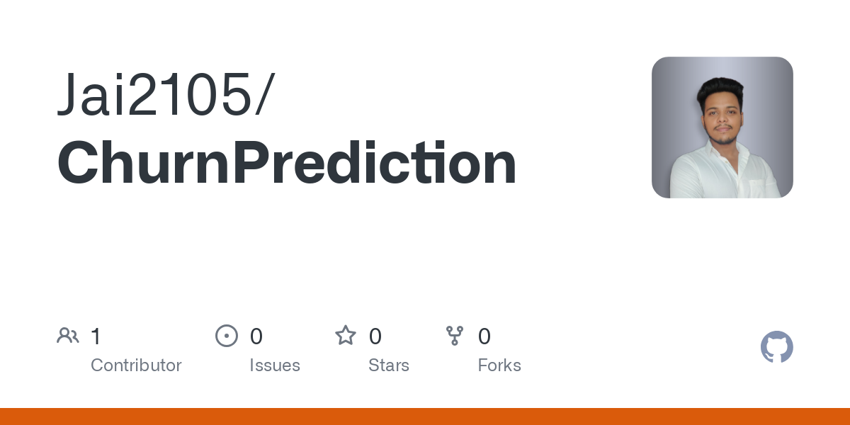 GitHub - Jai2105/ChurnPrediction
