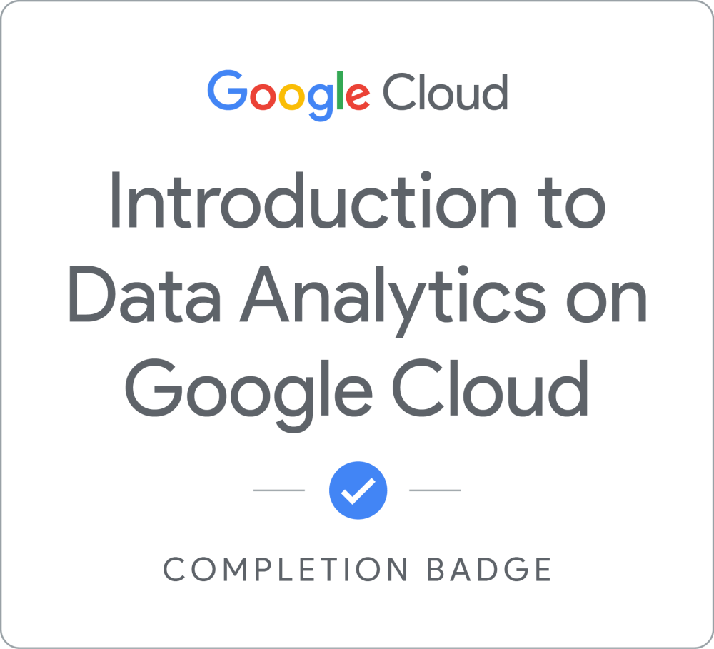 Introduction to Data Analytics on Google Cloud