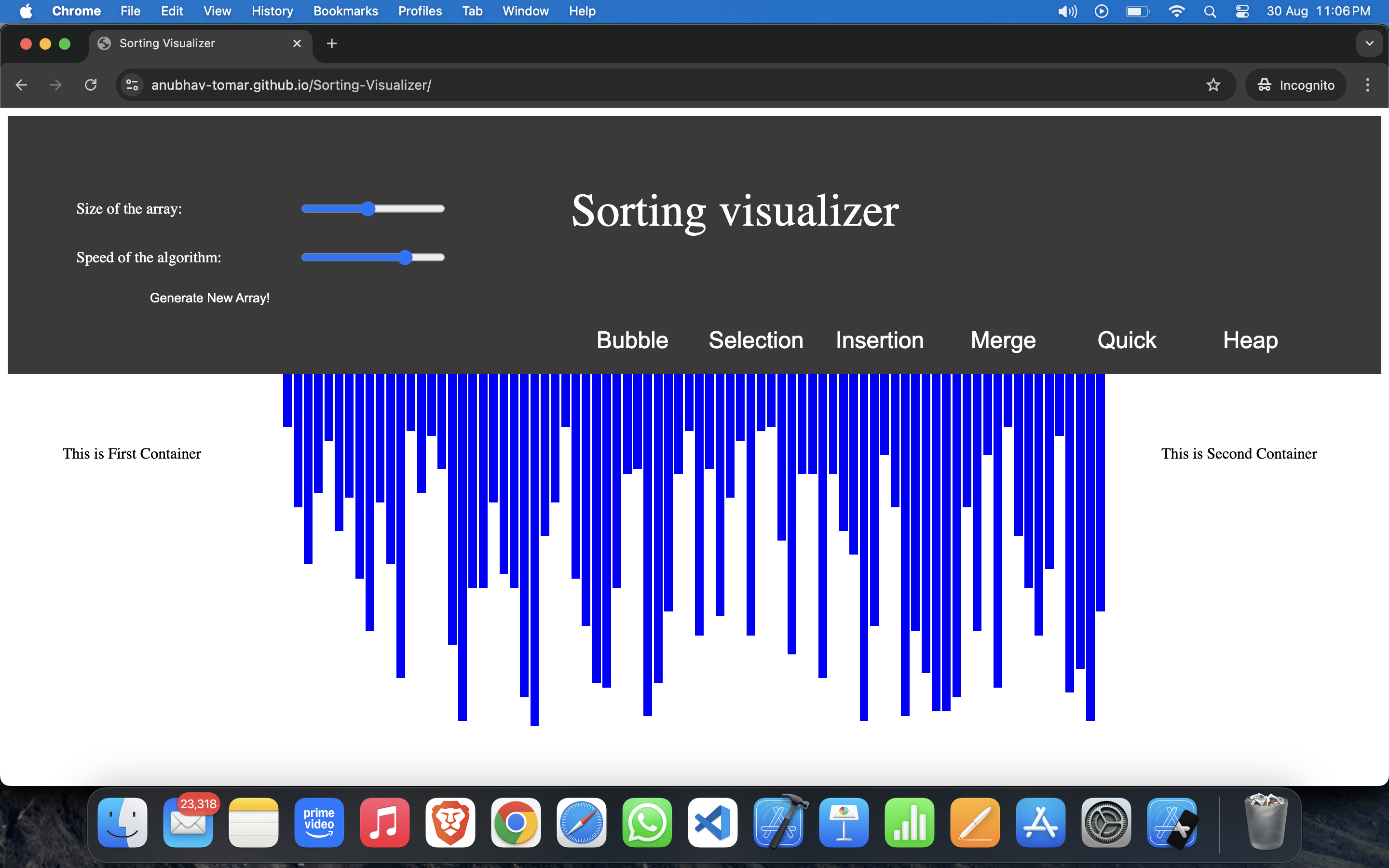 Sorting Visualizer