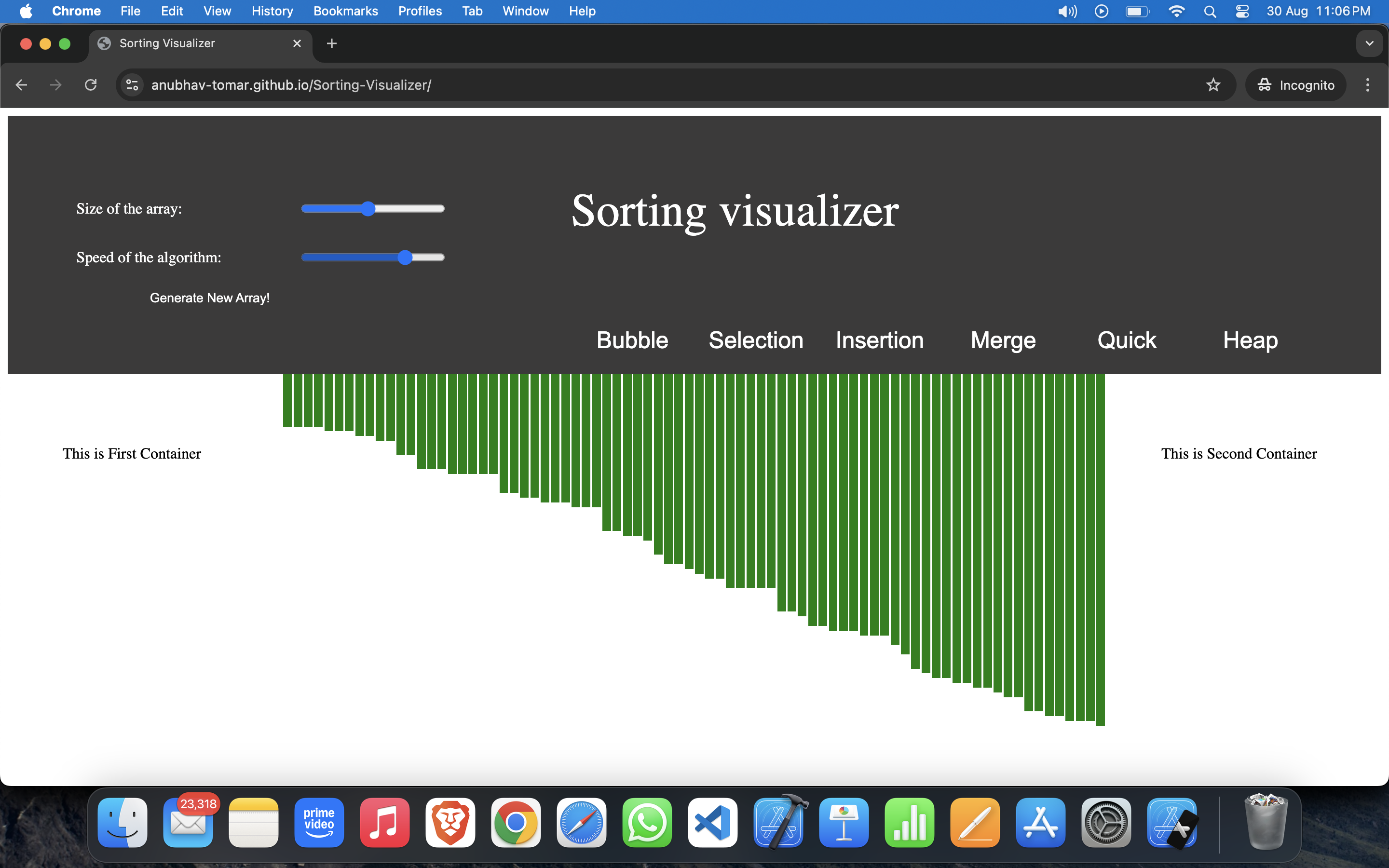 Sorting Visualizer