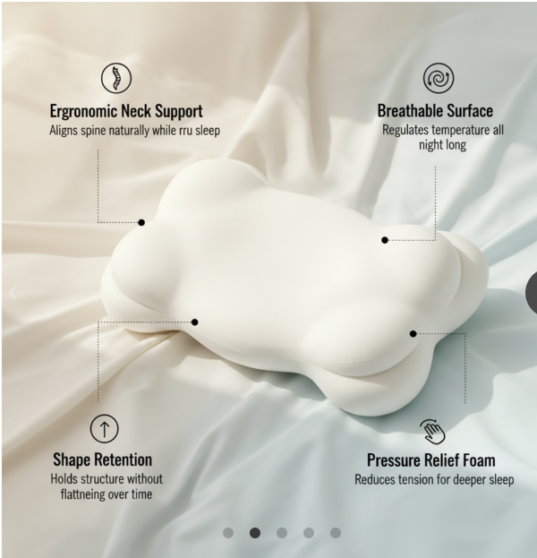 NeuroPillow for Cervical Support – A Scientific Analysis Report on Deep Sleep and Relaxation