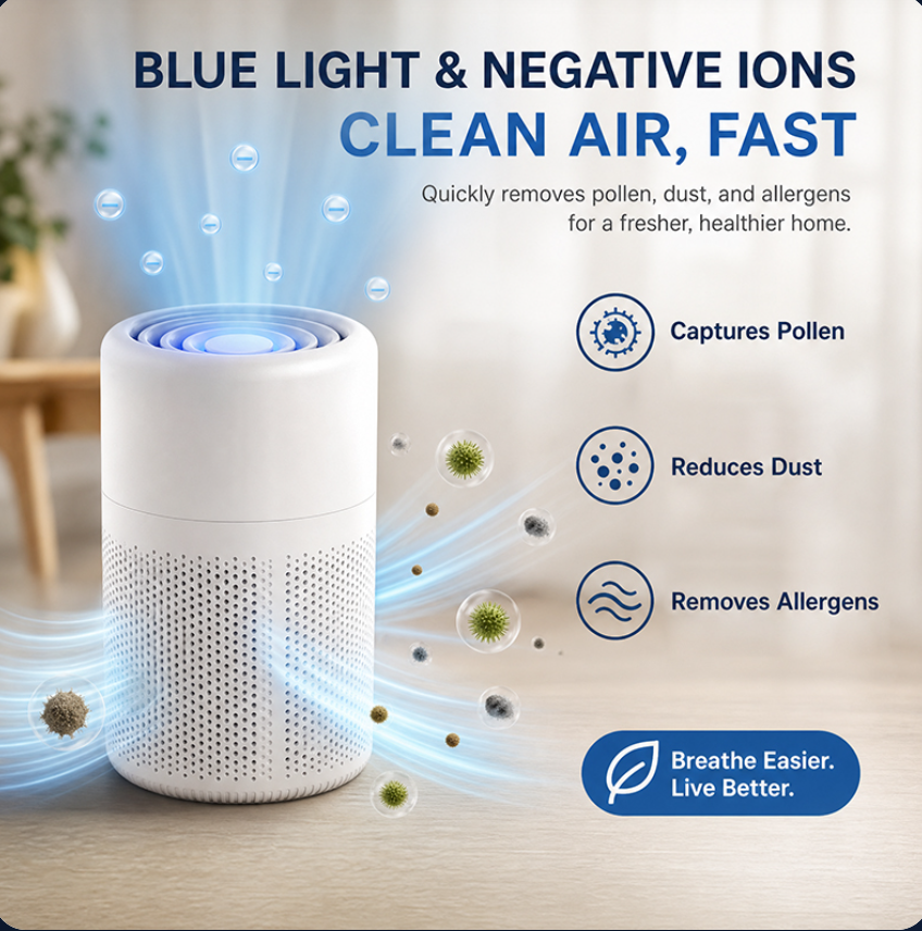 Coolizi Air Cleaner Canada Features: True H13 HEPA & Aromatherapy Coolizi Air Cleaner Canada Features: True H13 HEPA & Aromatherapy