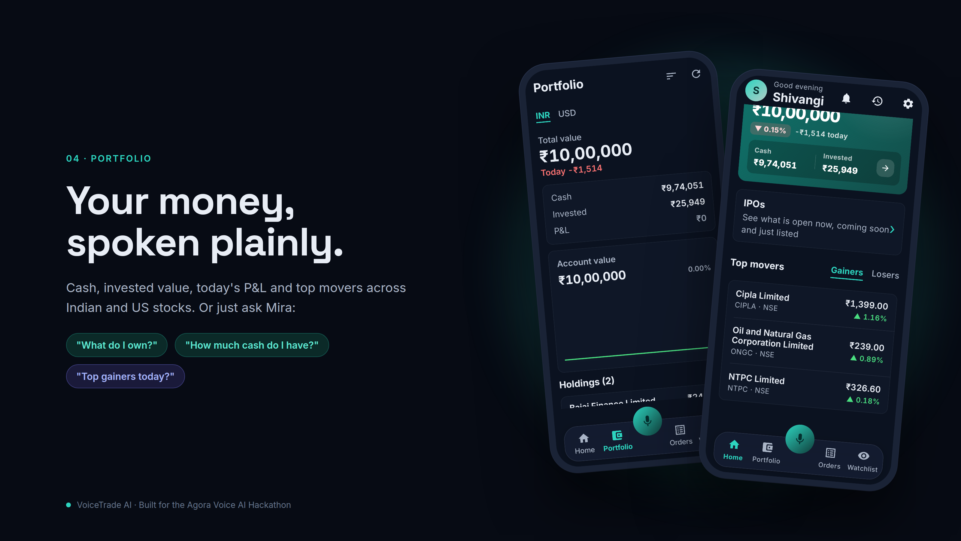 VoiceTrade AI VoiceTrade AI