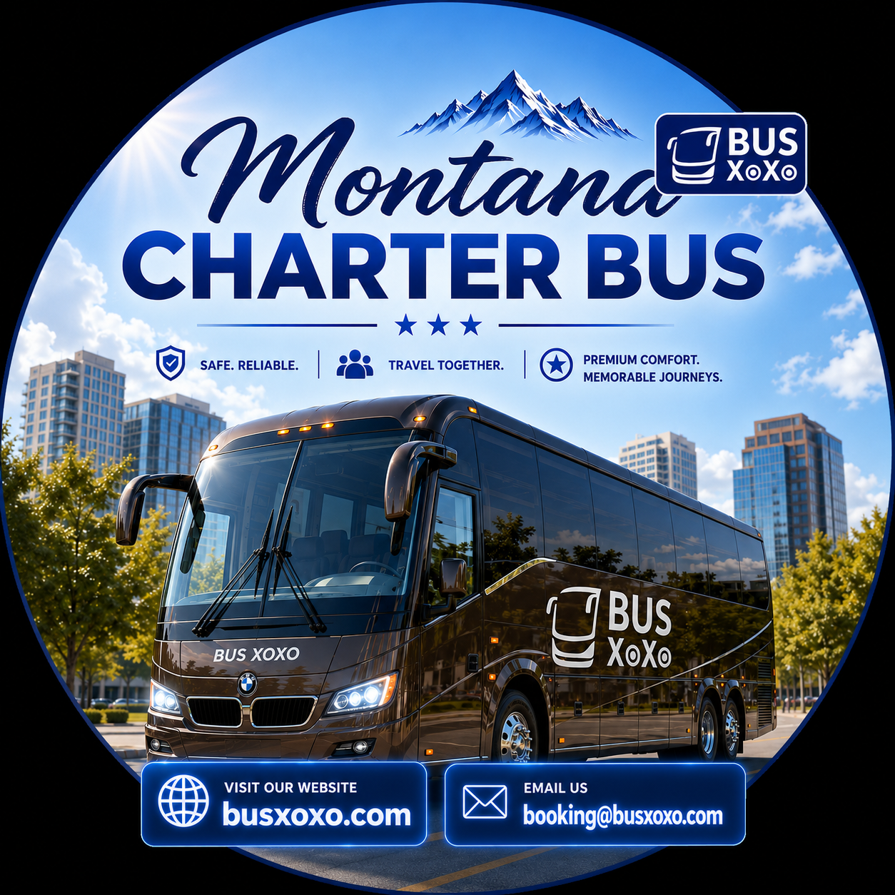 Montana Charter Bus Rental Friendly Drivers