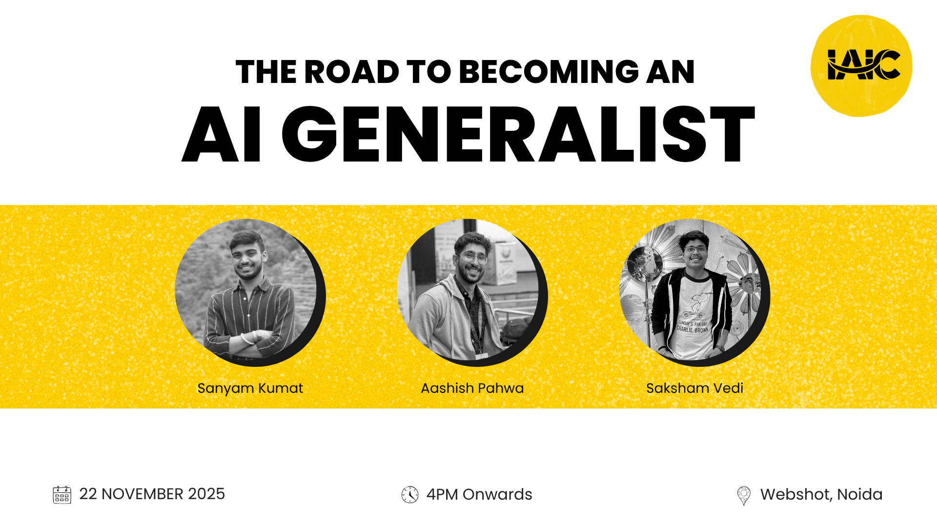The Route to Becoming an AI Generalist