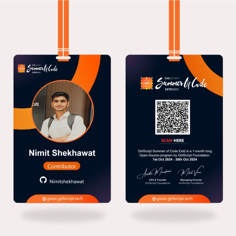 Nimit Shekhawat on LinkedIn: #gssoc2024 #opensource #coding #softwaredevelopment #contribution… | 31 comments