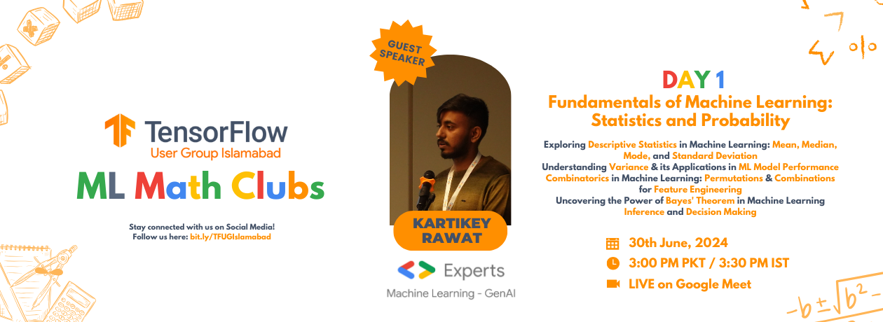 Fundamentals of Machine Learning: Statistics and Probability | ML Math Clubs Day 1