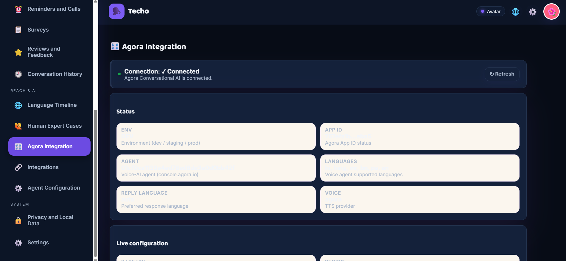 Techo — Voice-First Business Assistant Techo — Voice-First Business Assistant