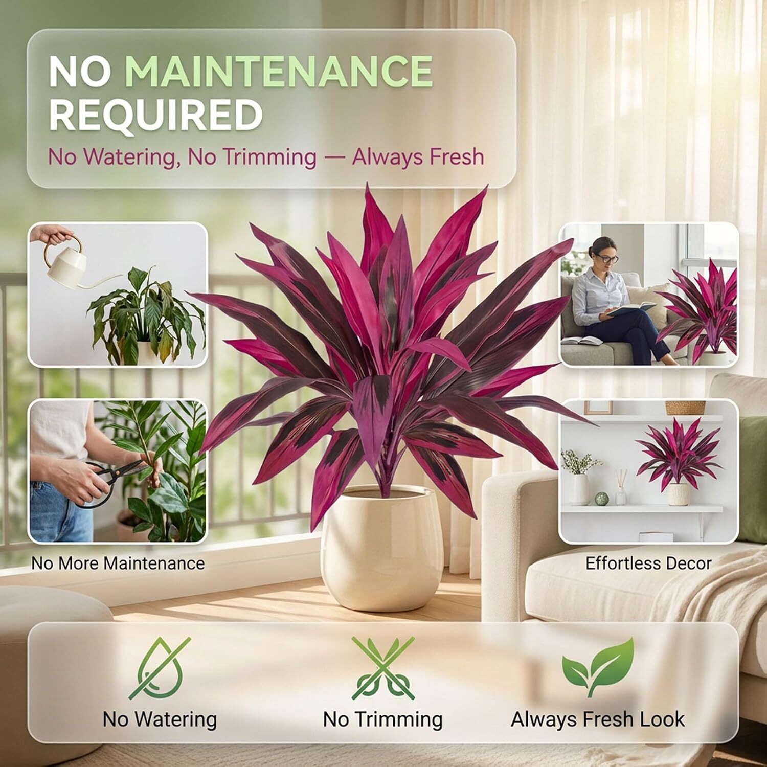 Somnera Artificial Dragon’s Blood Tree Plants Somnera Artificial Dragon’s Blood Tree Plants