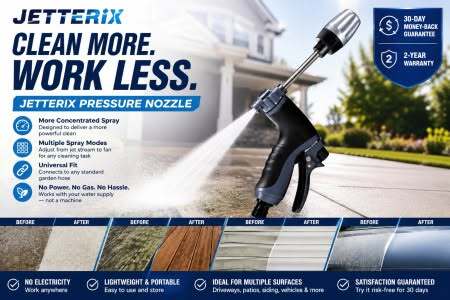 Jetterix Pressure Nozzle UK™ Review: Worth Buying? I Tested It