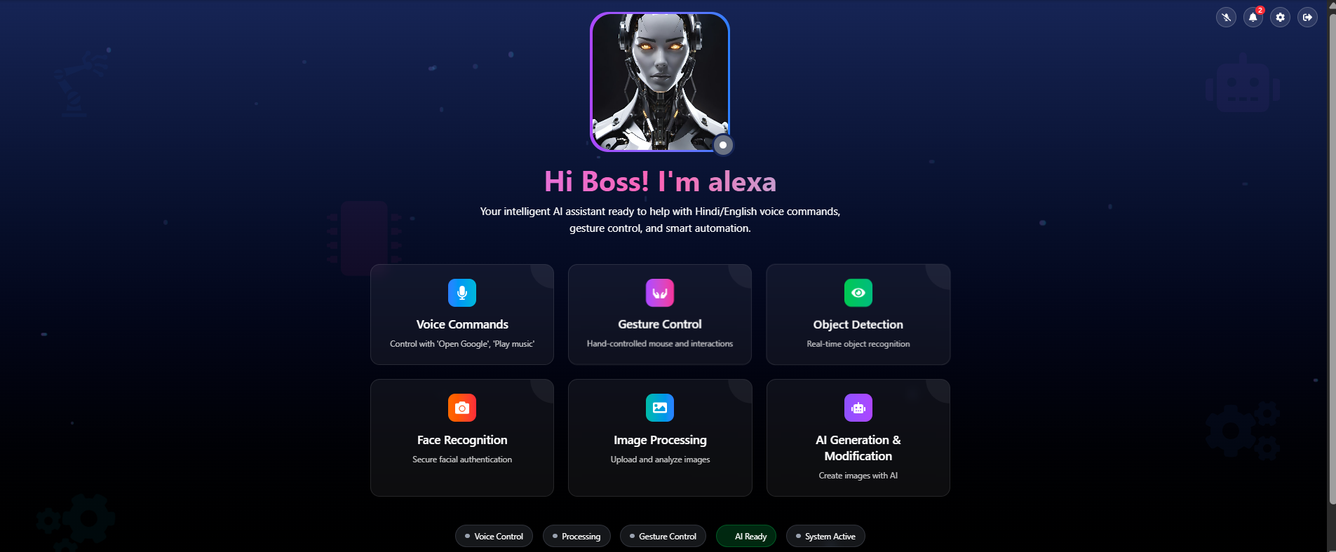 JARVIS AI – Next-Gen Smart Assistant