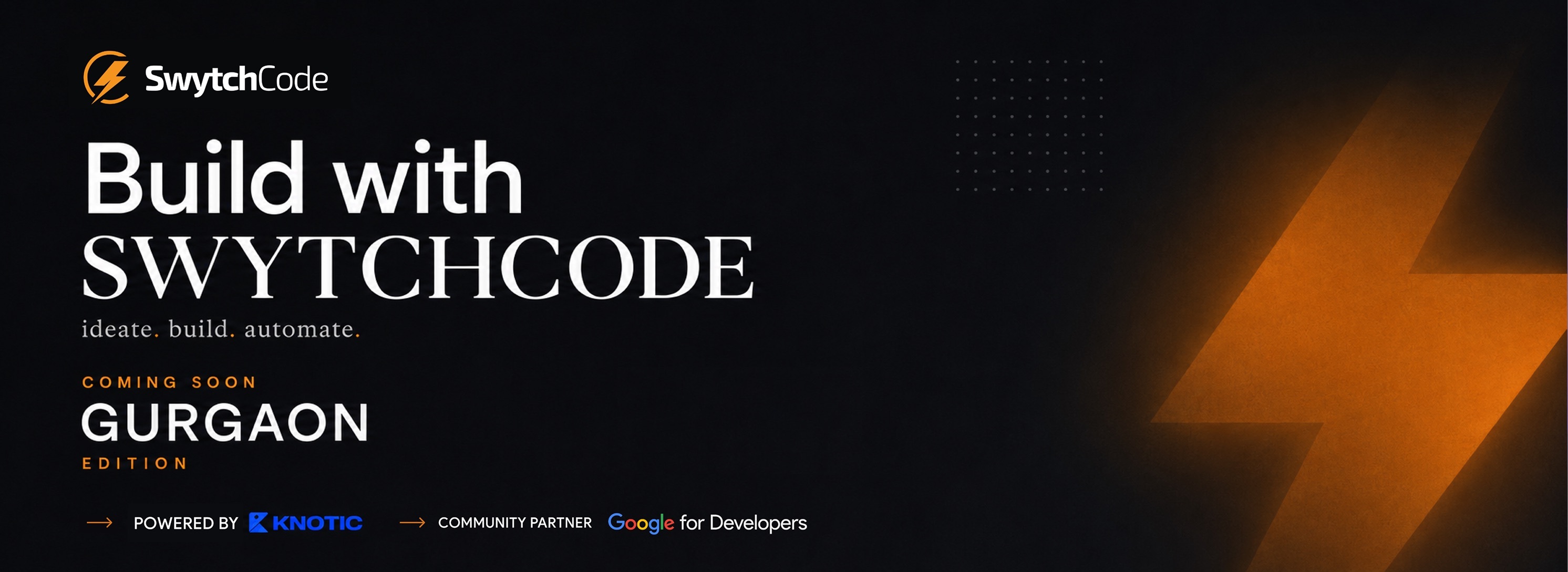 Build With Swytchcode : Gurgaon Edition