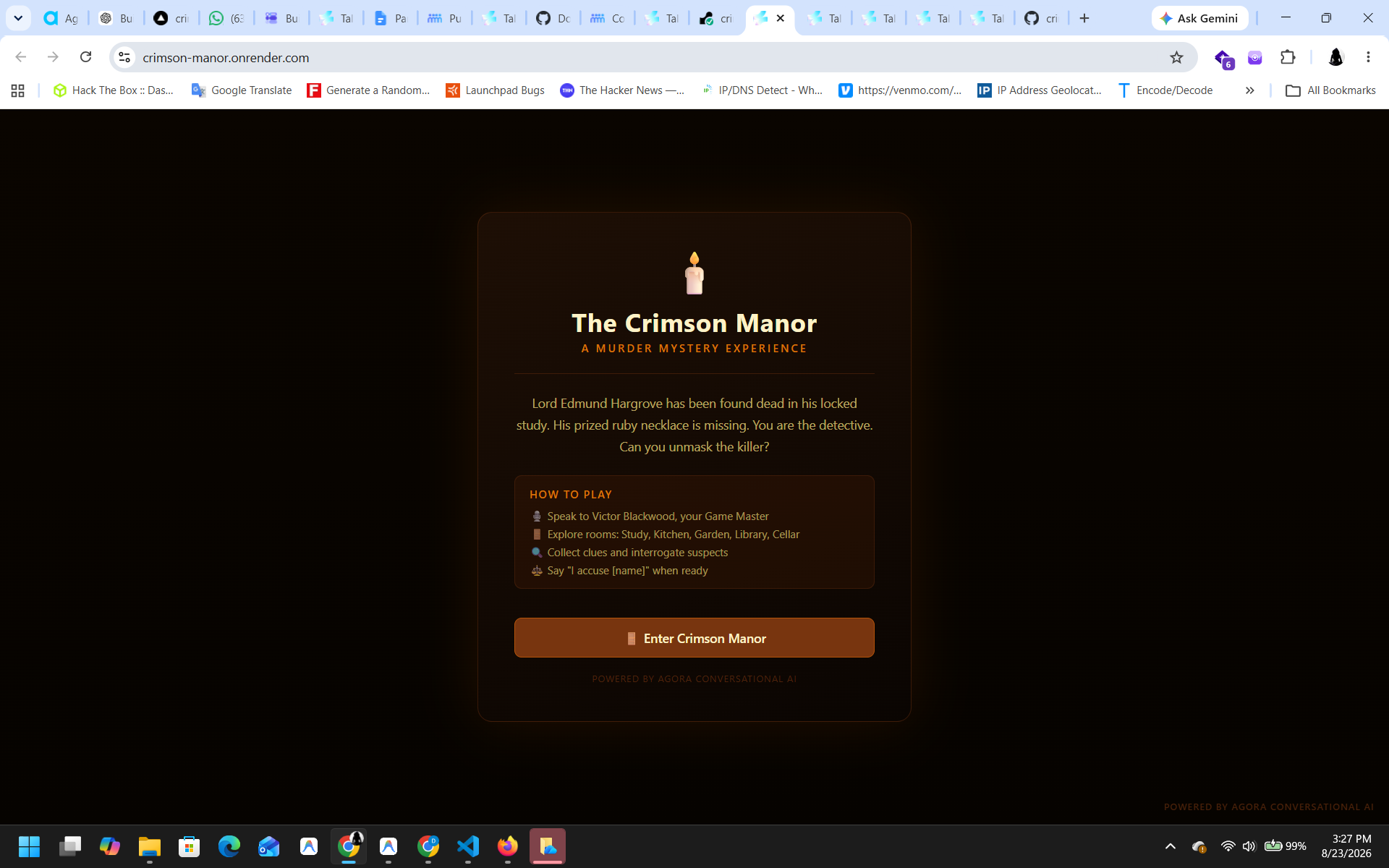 AI voice game AI voice game