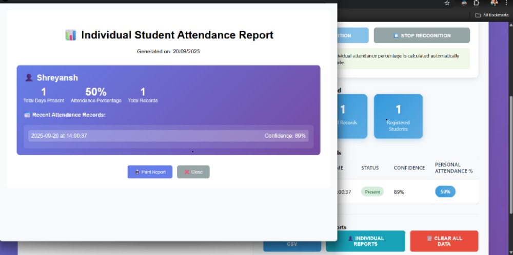 Automated Attendance and  Student Productivity