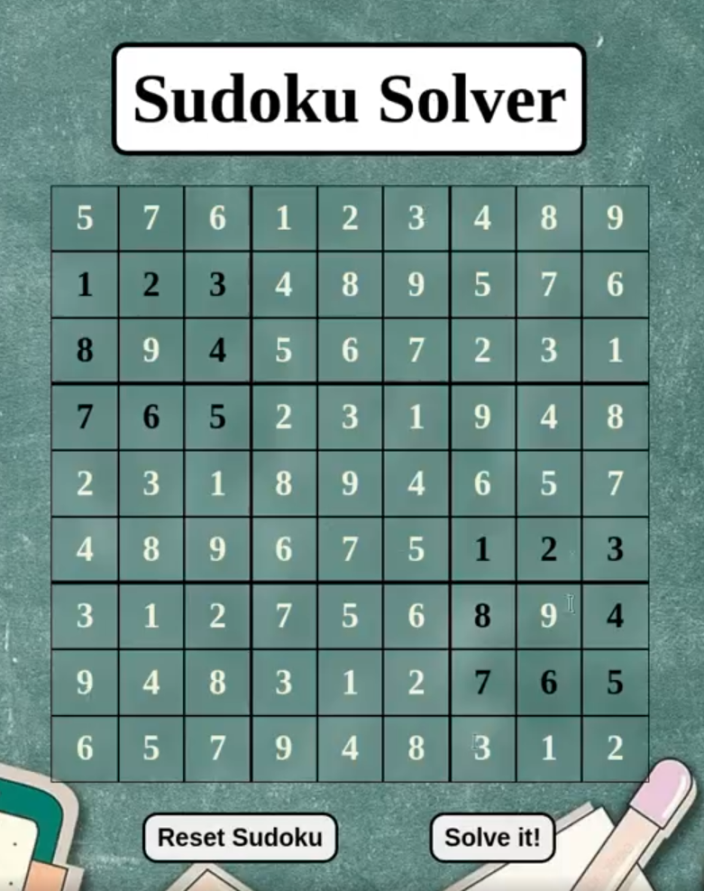 Sudoku Solver