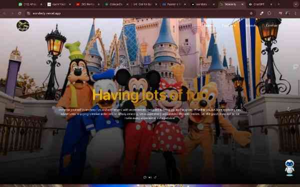 Wonderly - Tourist web