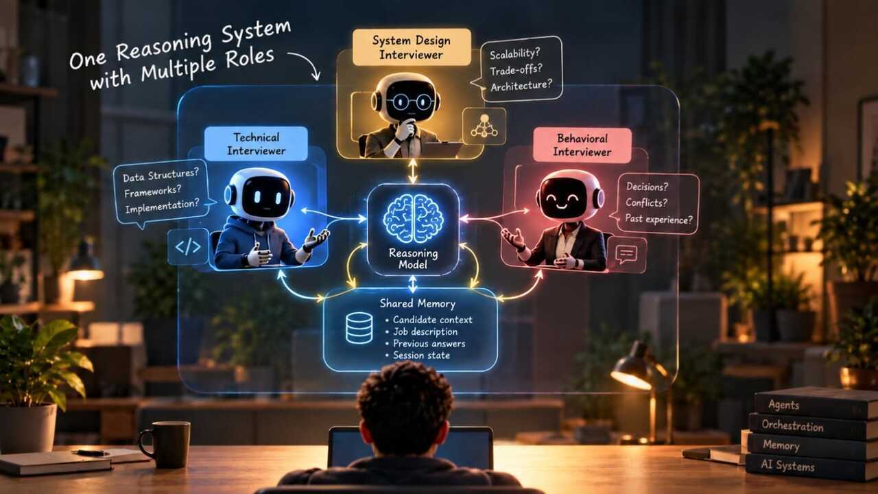 Roundtable AI - One Candidate. Three AI Interviewers.