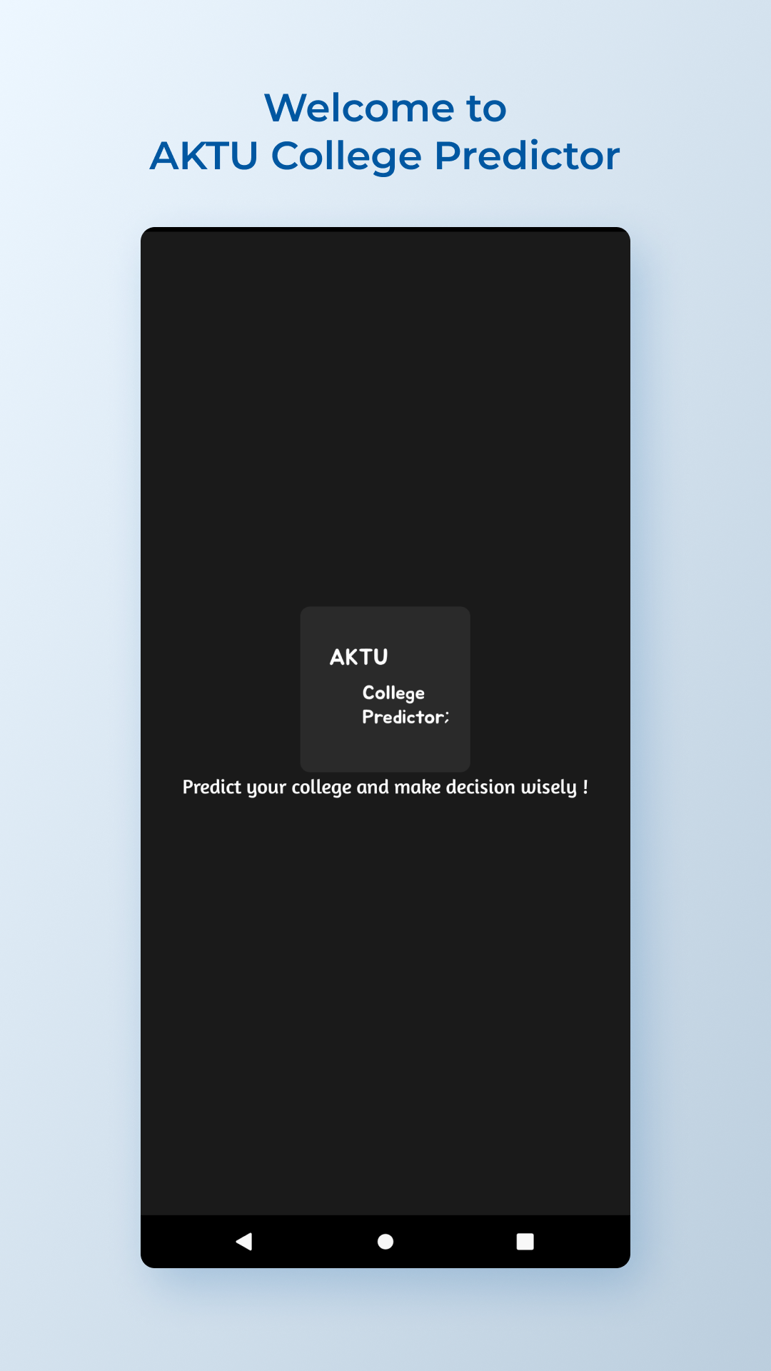 AKTU College Predictor
