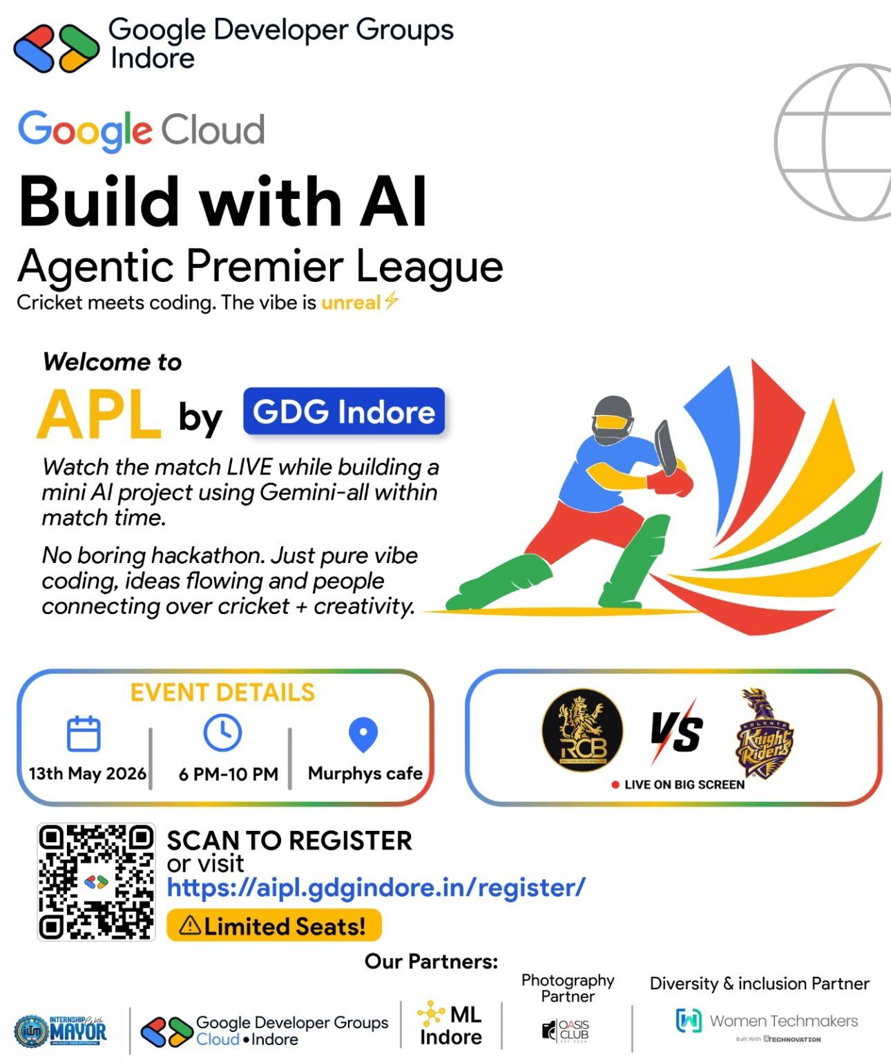 Build with AI: Agentic Premier League β RCB π KKR Vibe Coding League πβ‘ Build with AI: Agentic Premier League β RCB π KKR Vibe Coding League πβ‘