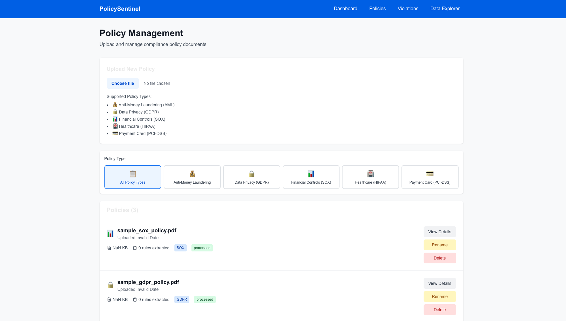 PolicySentinel - From Policy to Action in Seconds