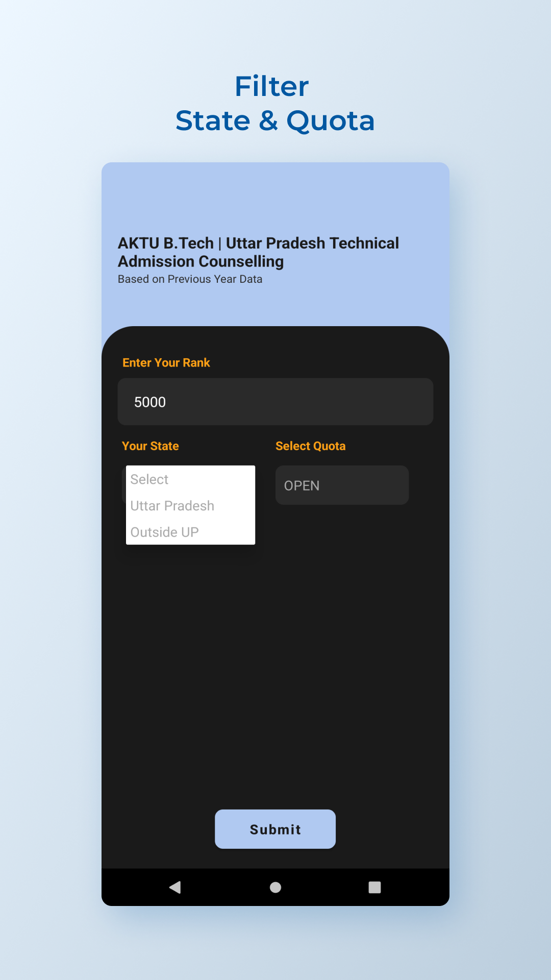 AKTU College Predictor