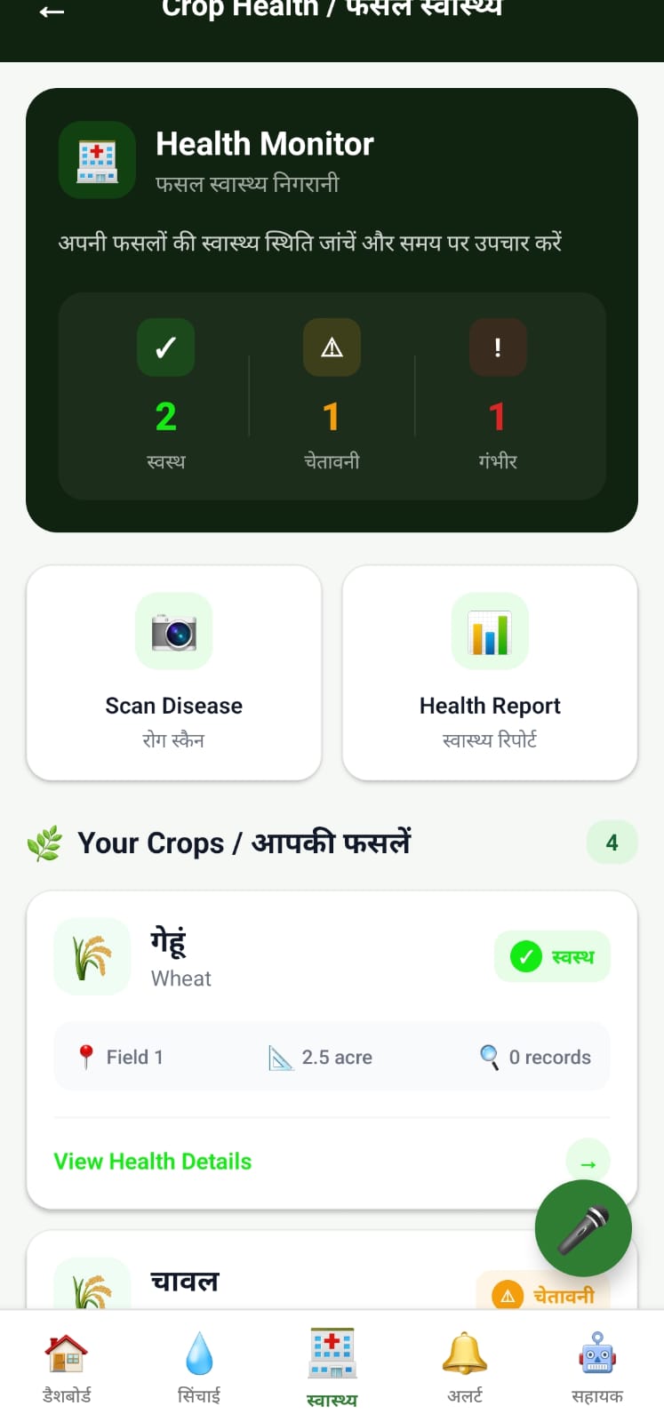 AgriGuard – Offline AI Farming Assistant for Smart Irrigation & Crop Health