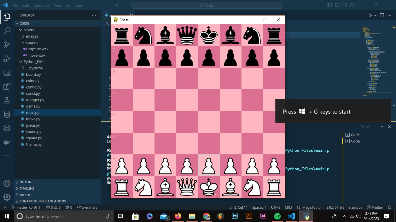 A Python based Chess Game Development A Python based Chess Game Development