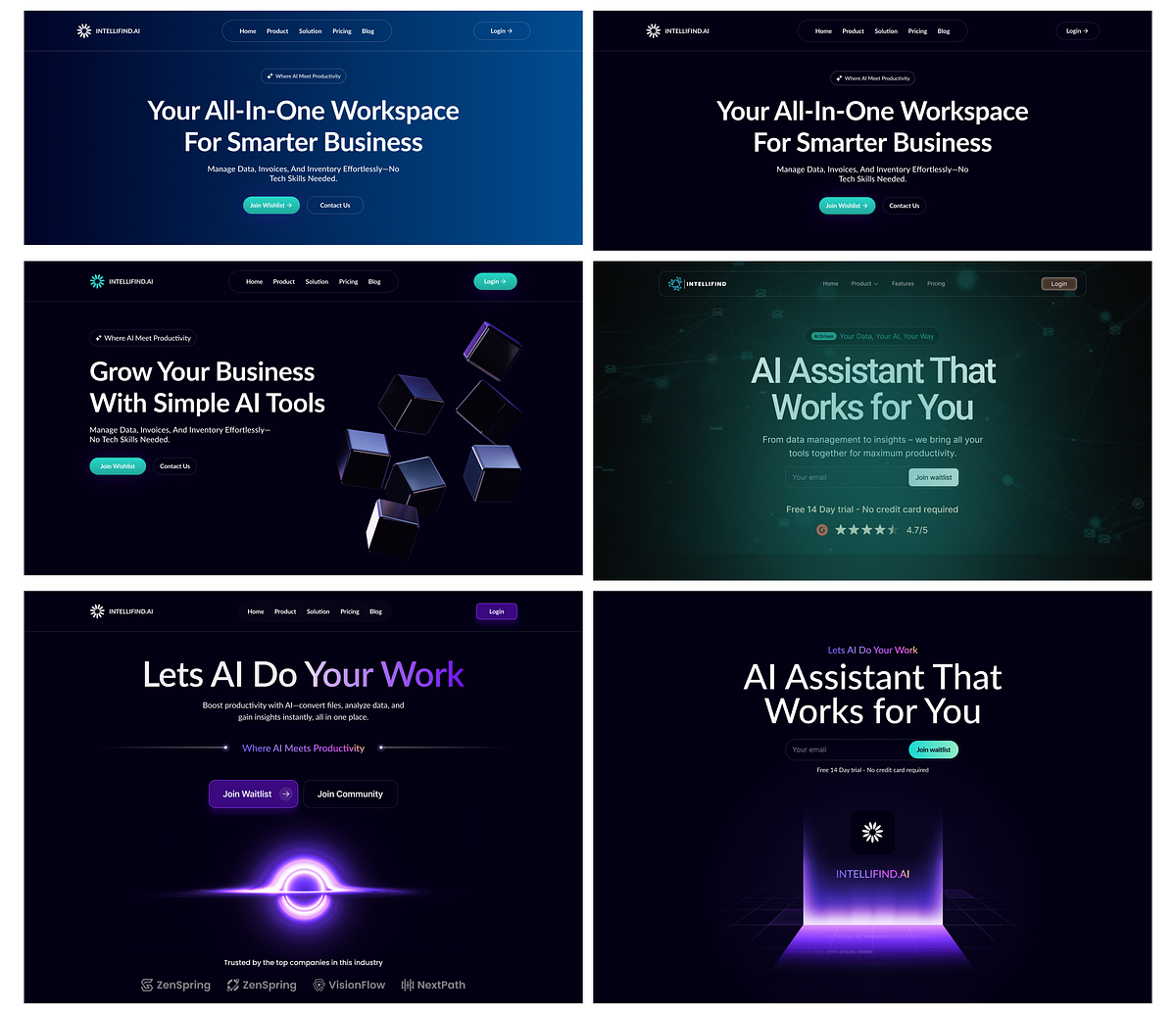 Case Study: How I Redesigned Intellifind website for Scalability, Trust & Impact.