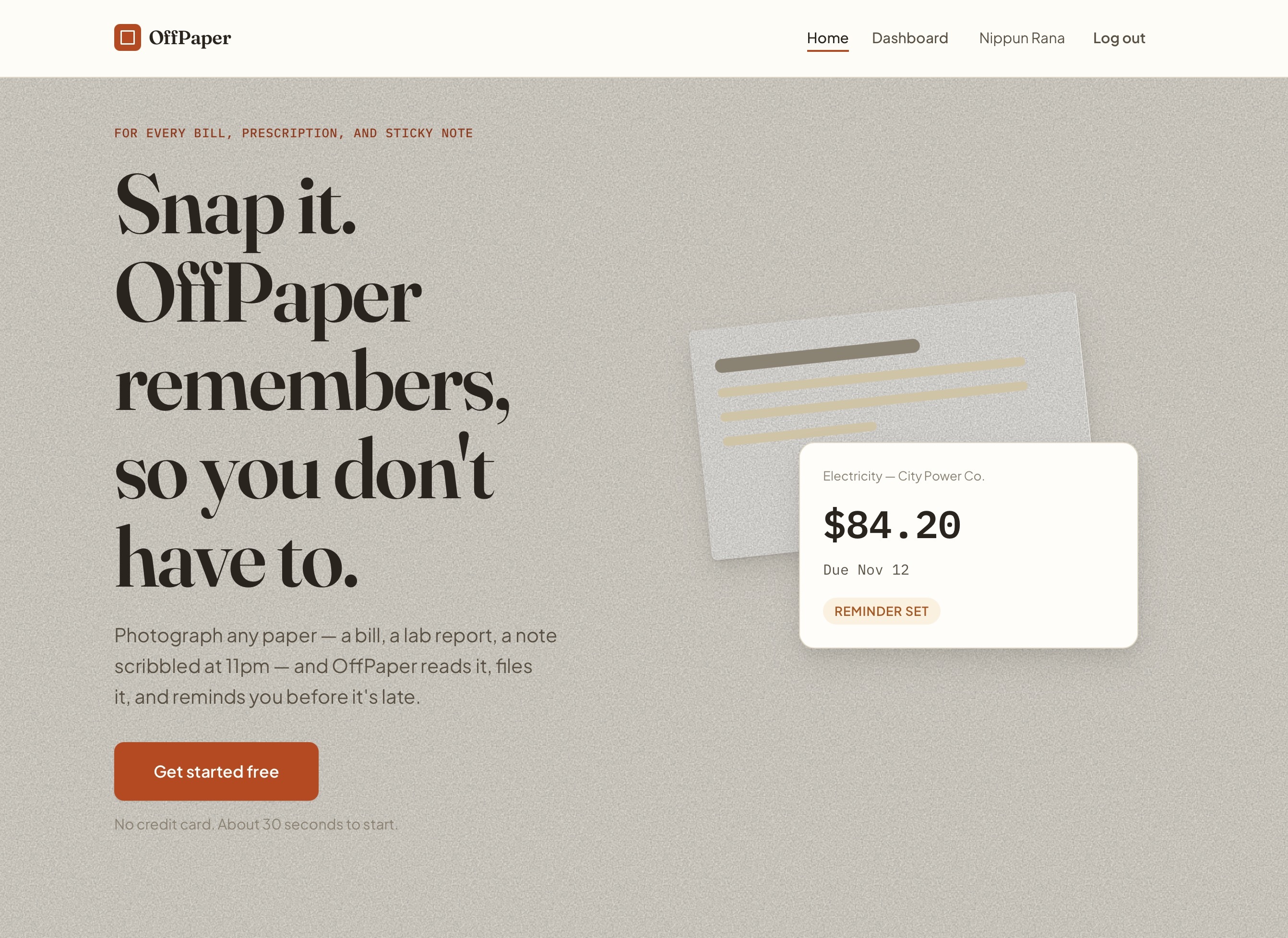 OffPaper OffPaper