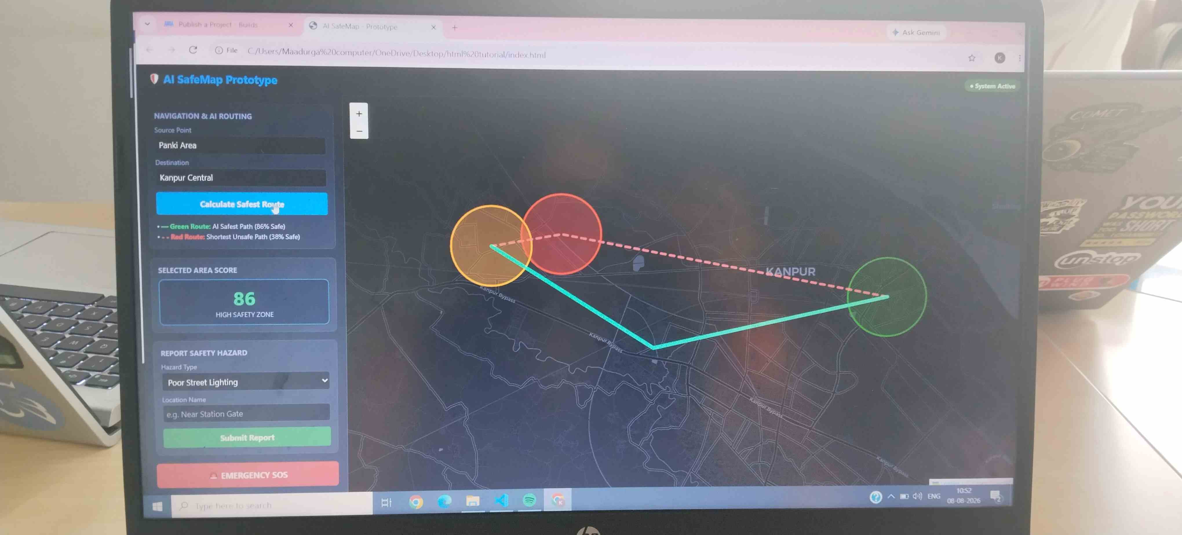 AI safe map AI safe map