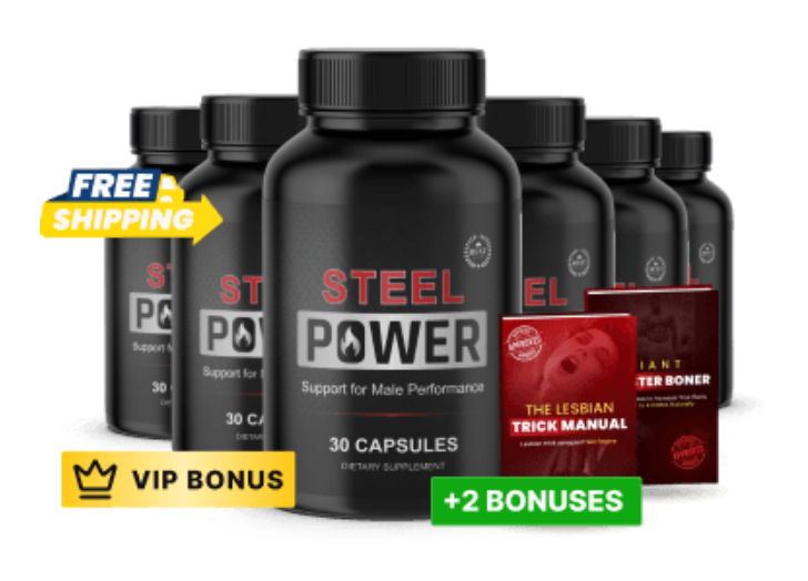 Steel Power USA – Increase Male Performance & Confidence Fast