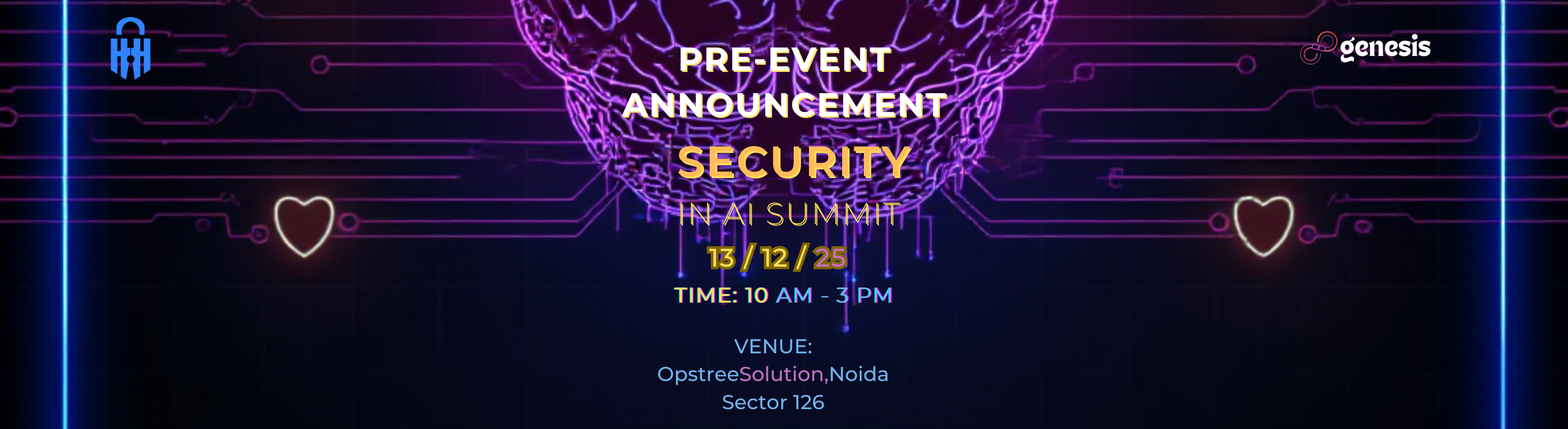 Pre-Event Security Summit in AI Pre-Event Security Summit in AI