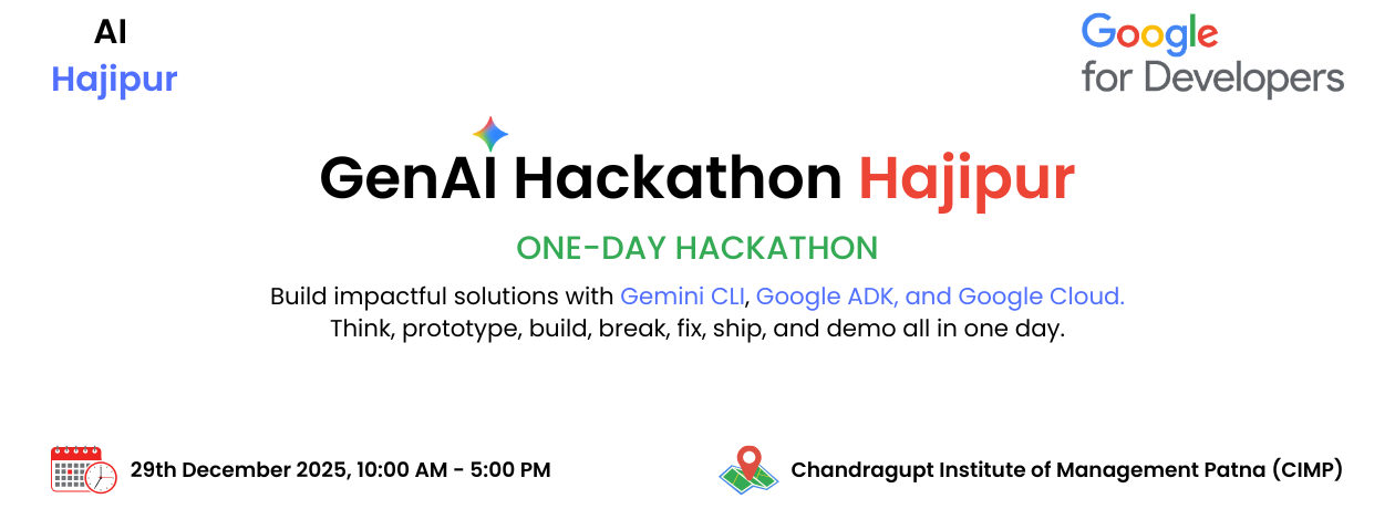 GenAI Hackathon Hajipur GenAI Hackathon Hajipur