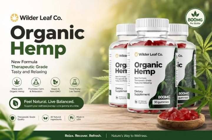Wilder Leaf Organic Hemp Gummies™ Canada Official Website Wilder Leaf Organic Hemp Gummies™ Canada Official Website